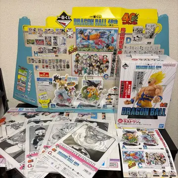 드래곤볼 제일복권 40th 라스트 원 클리어 포스터 클리어 파일