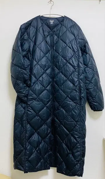 나노 유니버스 피델리티 남성용 롱 다운 L 블랙