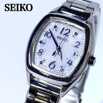 [새상품급 작동] SEIKO 여성용 손목시계 토노 라메 솔라 데이트