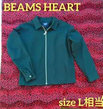 [ 새상품급 ] 빔즈 하트 블루종 블랙 스윙탑 드리즐러 L