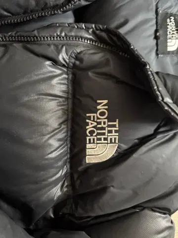 THE NORTH FACE 블랙 다운 자켓
