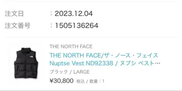 THE NORTH FACE 눕시 베스트 ND92338 블랙