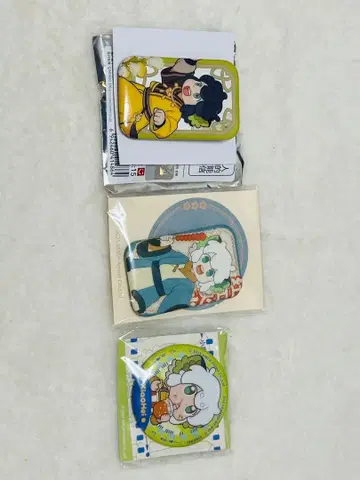 라오허전기 로샤오헤이센키 샤오헤이 캔뱃지 3개 세트