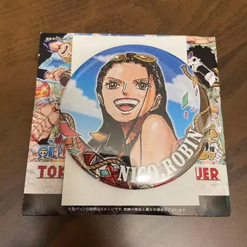 도쿄 원피스 타워 한정판 캔뱃지 컬렉션 로빈 새상품