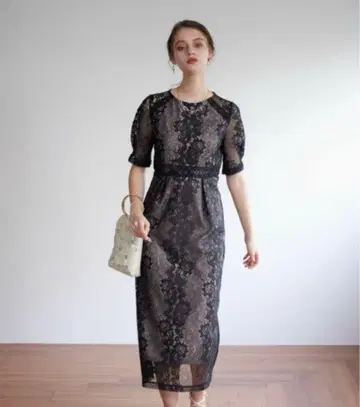 전체 레이스 드레스 결혼식 2차 모임