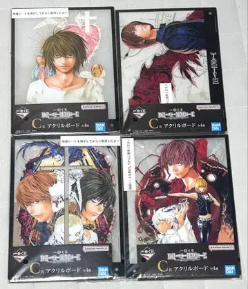데스노트 DEATH NOTE 제일복권 C상 아크릴 보드 컴프 세트