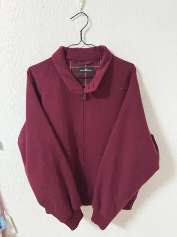 캐시미어 혼방 하리톤 자켓 보르도 그랑파코어