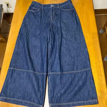 데님 배기 팬츠