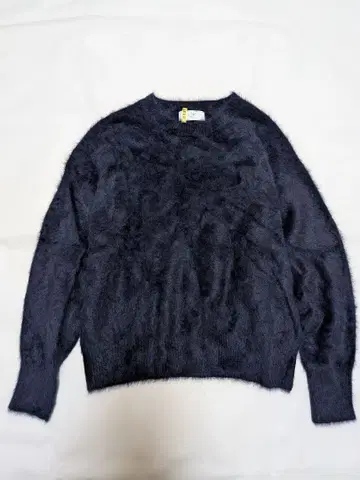SLOBE IENA 네이비 긴팔 스웨터 폭스 캐시미어 풀오버