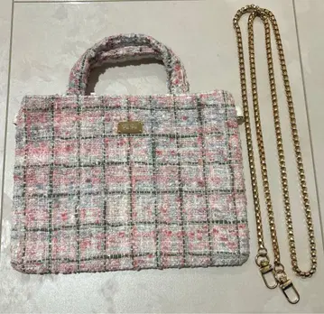 fitafita 트위드 미니 숄더백