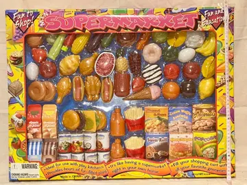 슈퍼마켓 소꿉놀이 세트 미사용 보관품