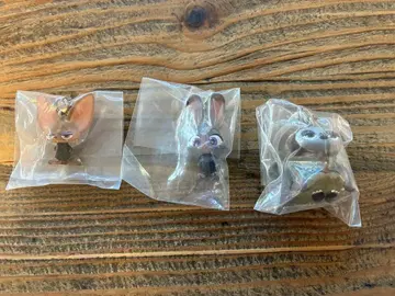 주토피아 메지루시 액세서리 가챠 3종 세트 미개봉 새상품