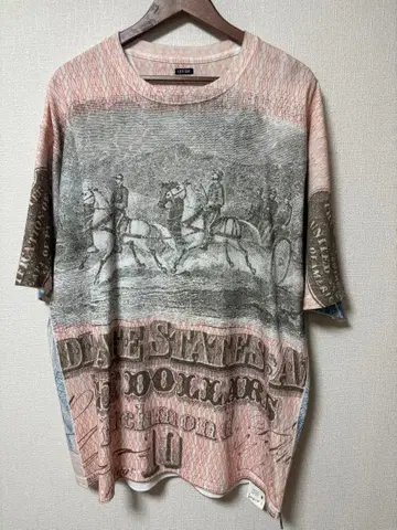 LES SIX 달러 지폐 디자인 티셔츠