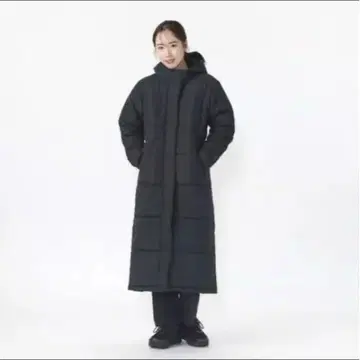 TIGORA 티고라 iHEAT 충전솜 벤치 코트 롱 다운