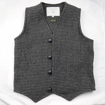 USA Fidelity 그레이 체크 무늬 베스트