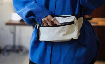 ACUT 패니 파우치 화이트