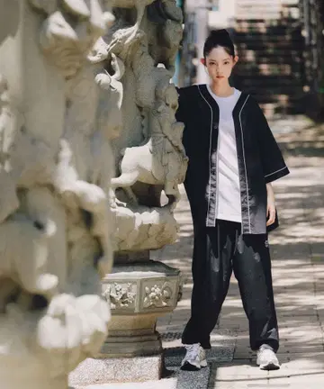 SEESEE 나일론 야구 셔츠