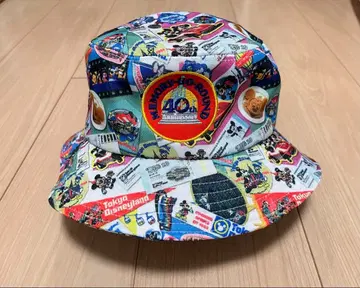 중고 도쿄 디즈니랜드 40주년 버킷 햇