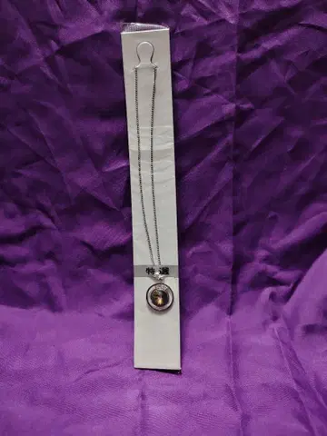 컬러풀 스톤 실버 목걸이