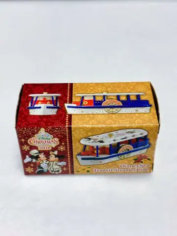크리스마스 한정판 디즈니씨 트랜짓 스티머 라인 35주년 토미카