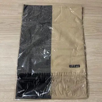 자이언츠 GIANTS jun ashida 캐시미어 투톤 머플러 거인