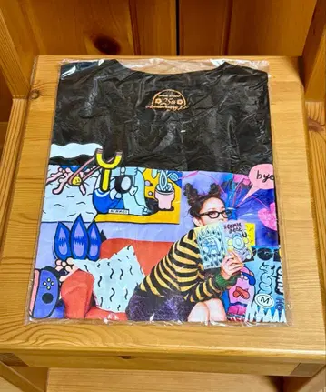 #COMIC geek.T셔츠 블랙 S/M/L