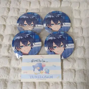 나오키리 파라피치 캔뱃지 4개 세트