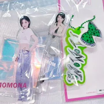 ME:I 카사하라 모모나 ME:ICONIC 아크릴 스탠드 아크릴 키링