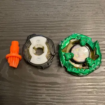 베이블레이드X 코로코로 한정판 크로코크런치 2-60 메탈코트 그린