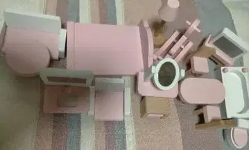 역할 놀이 가구 세트 중고품