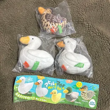 오리와 청둥오리 봉제 인형 3세트