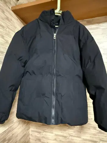 [ 미사용품 ] 남성용 여성용 다운 자켓 블랙