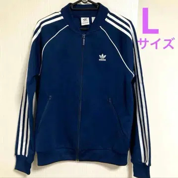 새상품급 아디다스 SST 트랙 자켓 네이비 L 여성용