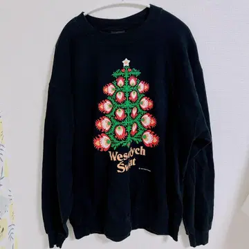 한정판 PLATINUM SWEATS XL 크리스마스 맨투맨