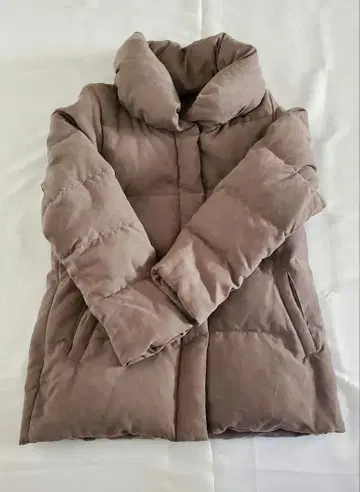 RU 다운 코트 S 사이즈 그레이