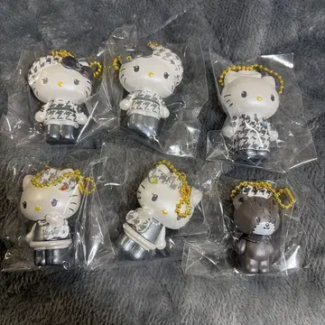 산리오 키티 다니엘 미미 벌스데이 마스코트 키링