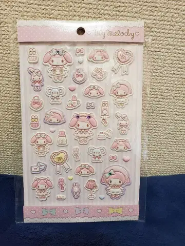 레어) 마이멜로디 꾸미기 디자인 시리즈 씰