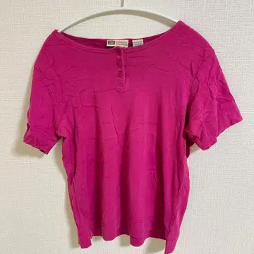 새상품급 Faded Glory 여성용 반팔 T셔츠 S 사이즈 핑크