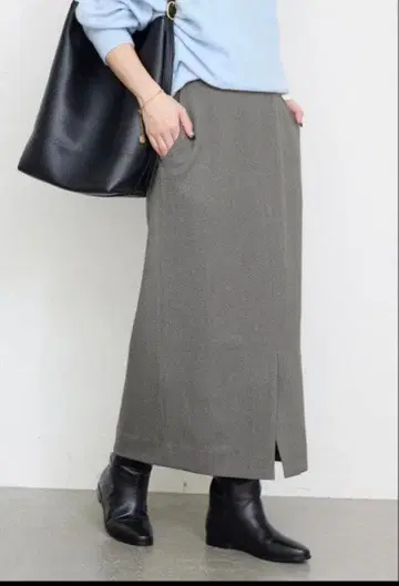 더블 크로스 타이트 스커트 슬로브 이에나