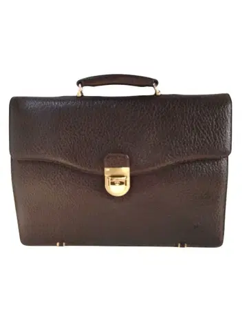 밀라 쇤 천연 가죽 비즈니스 백 A4 수납 가능