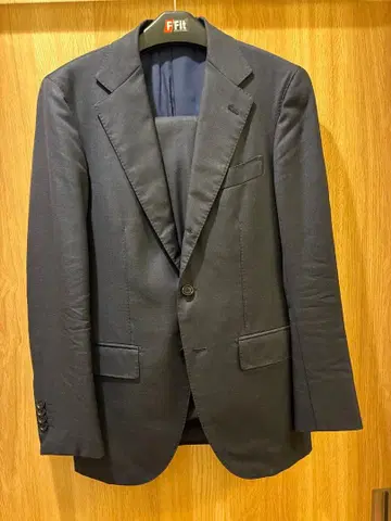 beamsF 네이비 싱글 비즈니스 정장