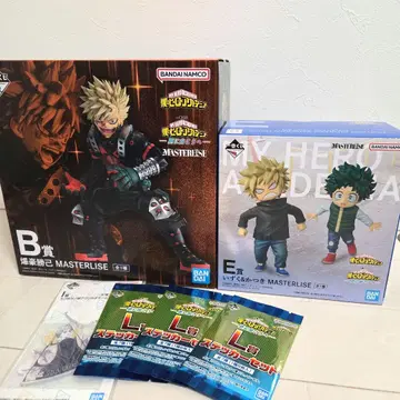 나의 히어로 아카데미아 제일복권 B상 E상 피규어+덤 4개