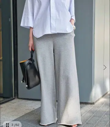 Spick and Span 스픽 앤 스팬 맨투맨 루즈 팬츠