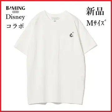 레어 새상품 B:MING x Disney 미키 포켓 티셔츠 M