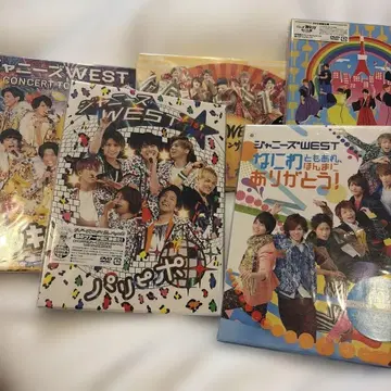 쟈니즈WEST 콘서트 DVD 5장 세트
