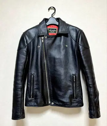 KADOYA 메리덴 헤드 팩토리 더블 라이더 자켓