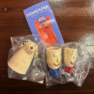 HONGAMA 미니어처 컬렉션 DOG HUSBAND&WIFE 세트