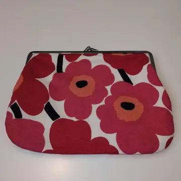 [ 미사용 새상품 ] marimekko 마리메꼬 플라워 패턴 파우치