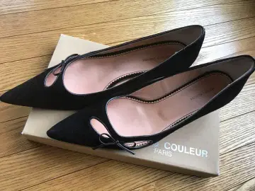 [ 새상품급 ] 패러디 크룰 스웨이드 펌프스