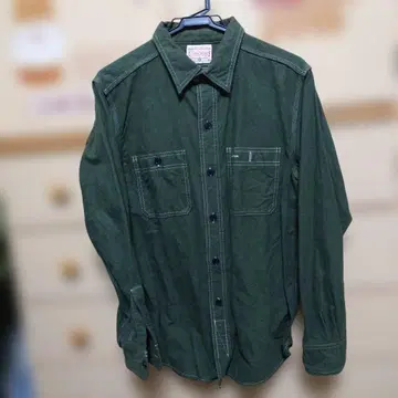 BONCOURA 밀리터리 셔츠 두꺼운 원단